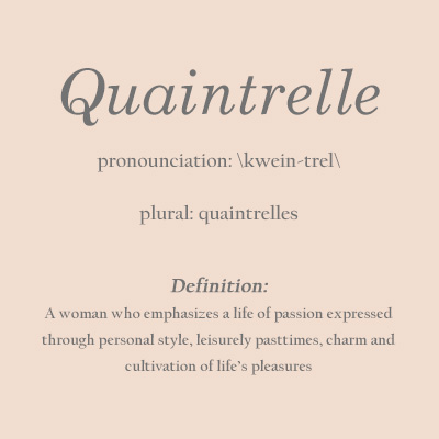 quaintrelle